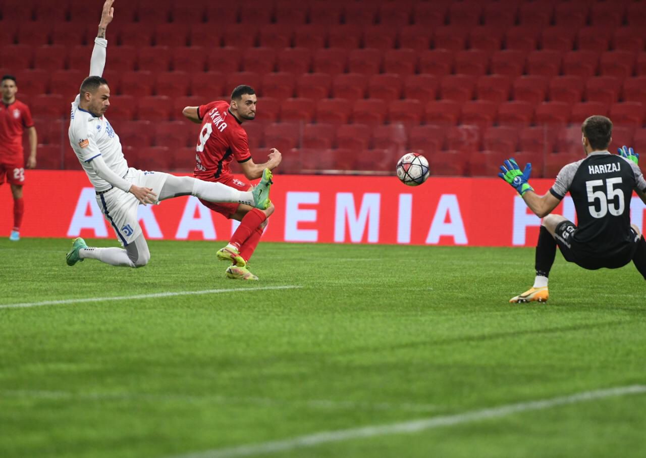 Mjafton Skuka, Partizani kalon në gjysmë-finale