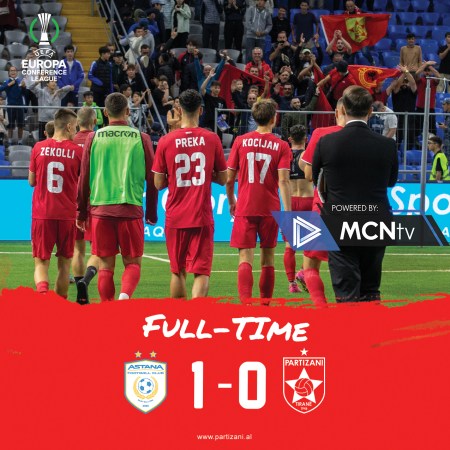 Conference League / Astana – Partizani 1-0
